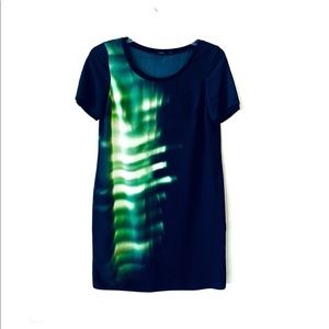 Elie Tahari “Blurred Lines” Shift Dress